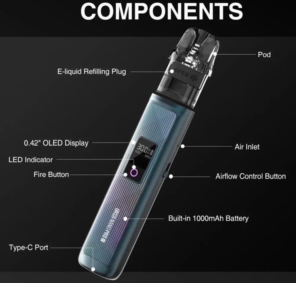 Lost Vape Ursa Nano Pro 2 1000 mAh Ocean Blue 1 ks