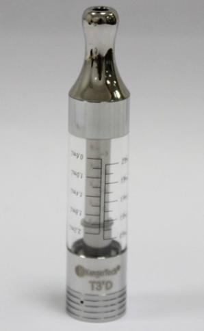 Kangertech T3D clearomizer 1,5ohm 2,2ml Čirý