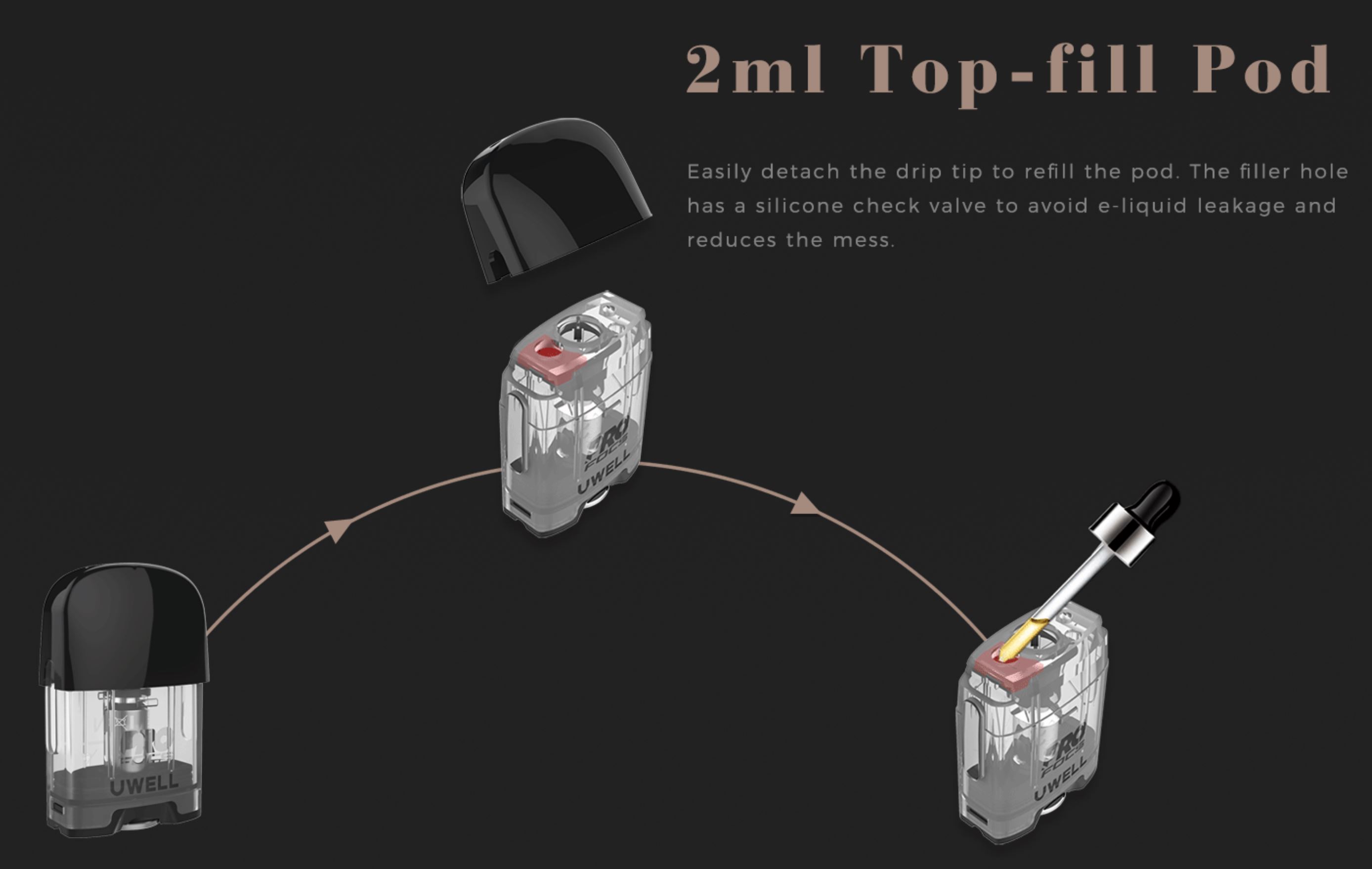 Uwell Caliburn G cartridge 2ml