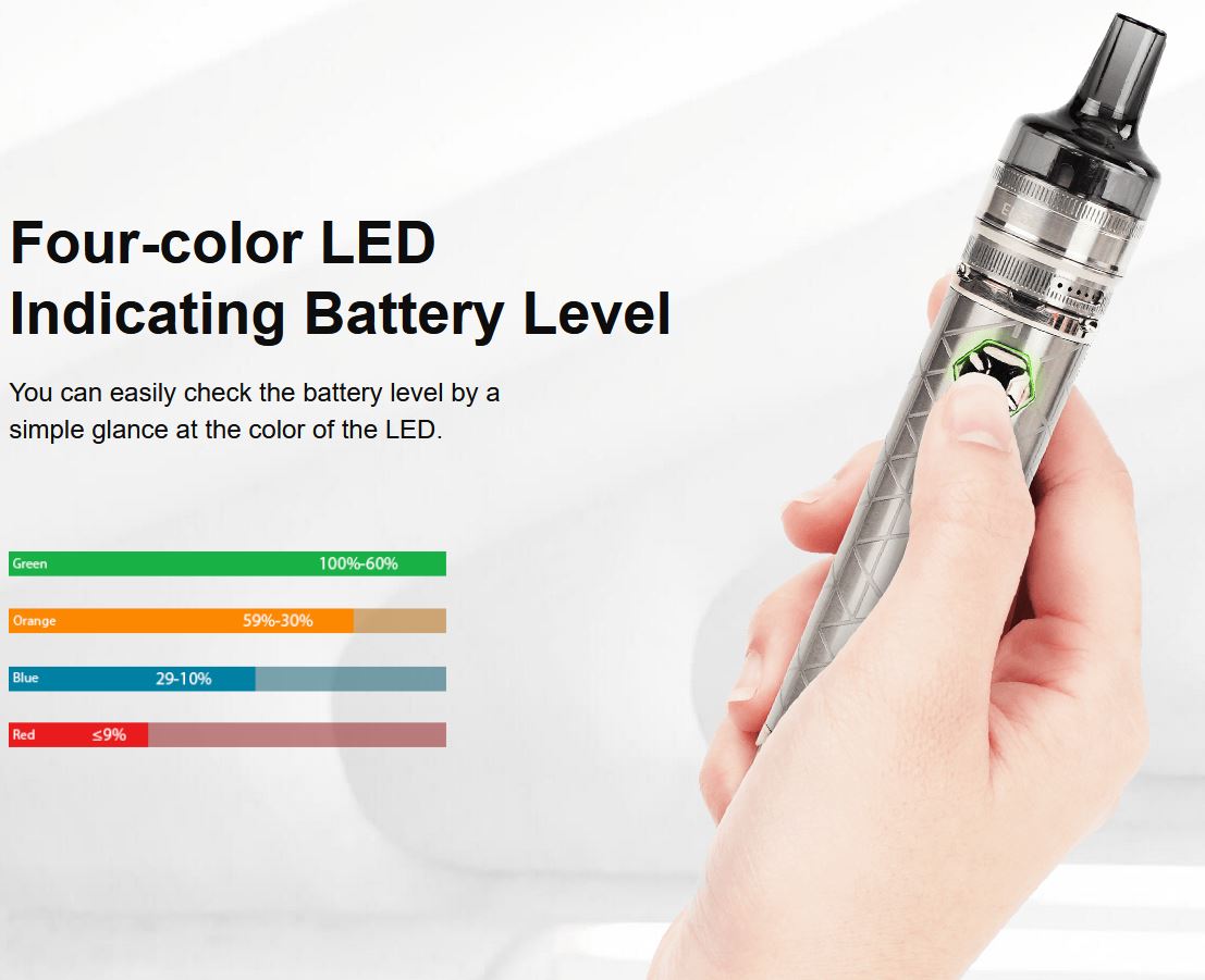 iSmoka Eleaf iJust 3 GTL Pod Tank elektronická cigareta 3000 mAh Gun Metal 1 ks