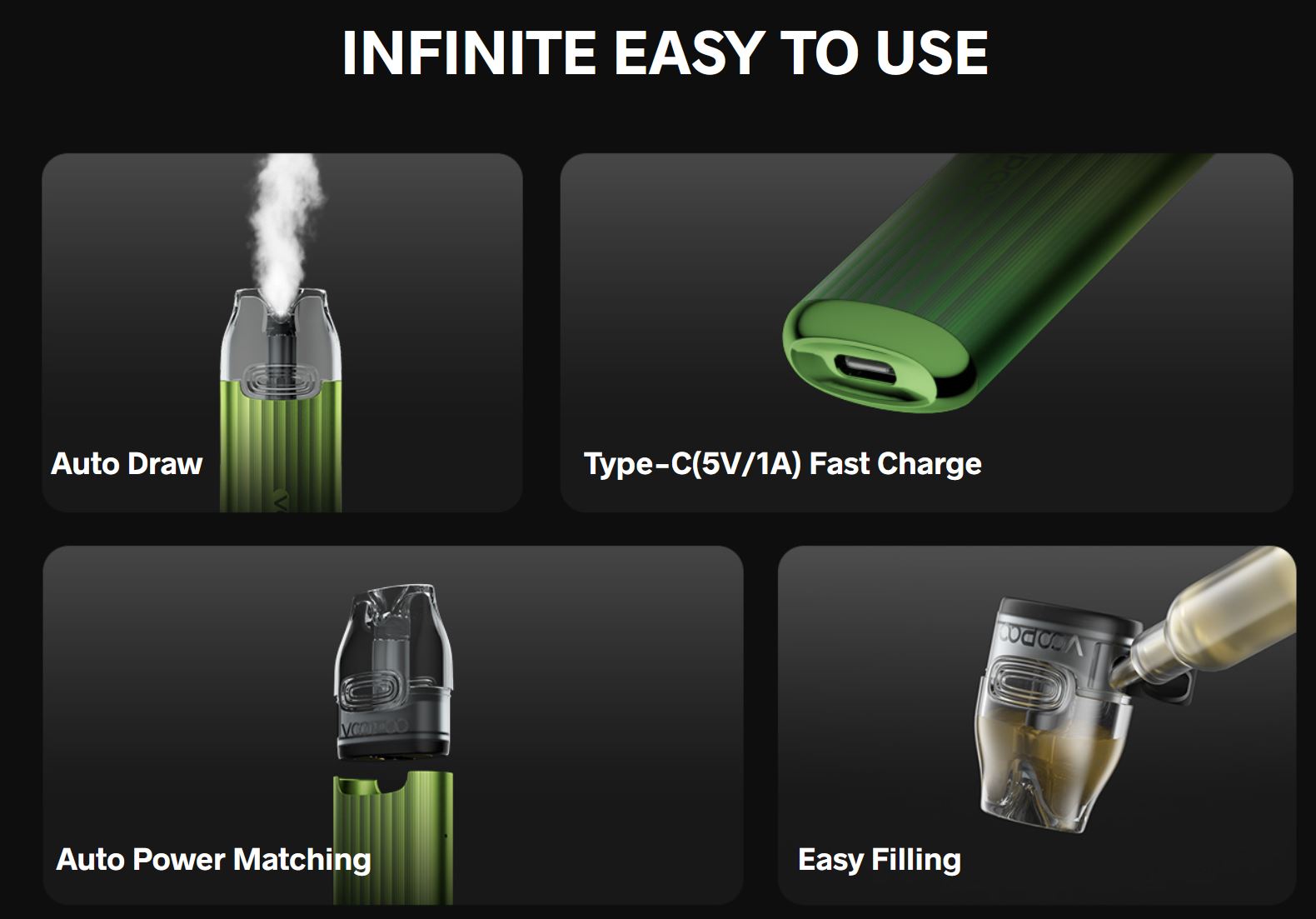 VooPoo Vmate V3 Top Fill cartridge 0,7 ohm 3ml 5ks