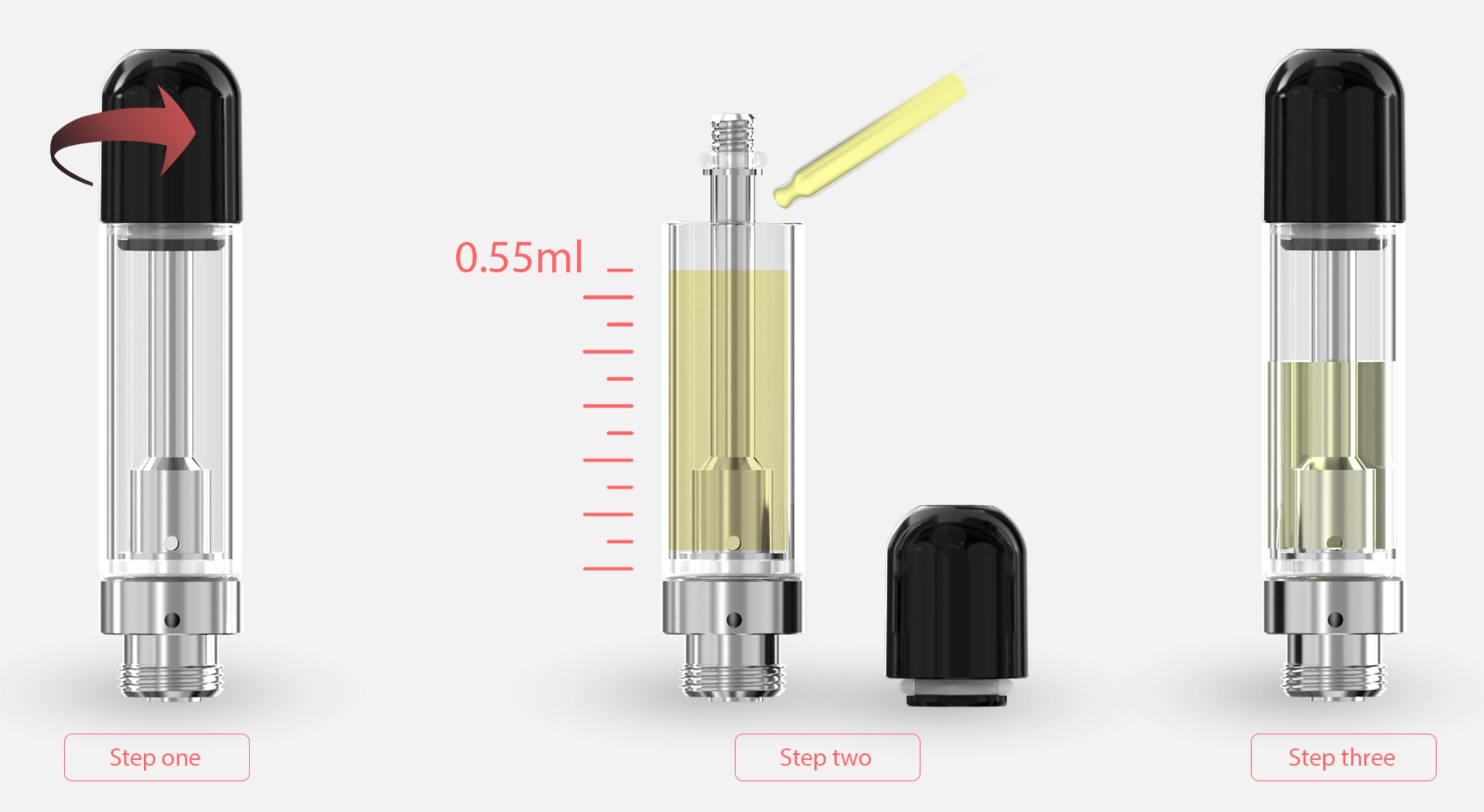 Joyetech eRoll MAC Vape Pen elektronická cigareta 180 mAh Black 1 ks