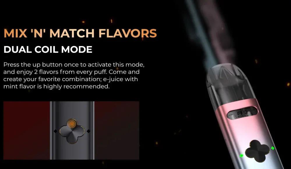 Uwell Caliburn Explorer Pod Kit 1000 mAh Black 1ks