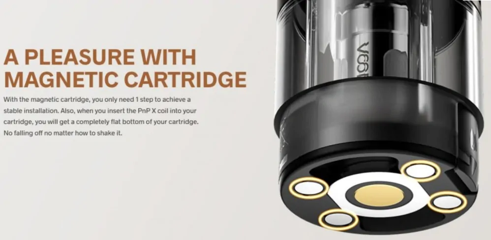 VooPoo PnP X MTL cartridge 5ml Black 1 ks