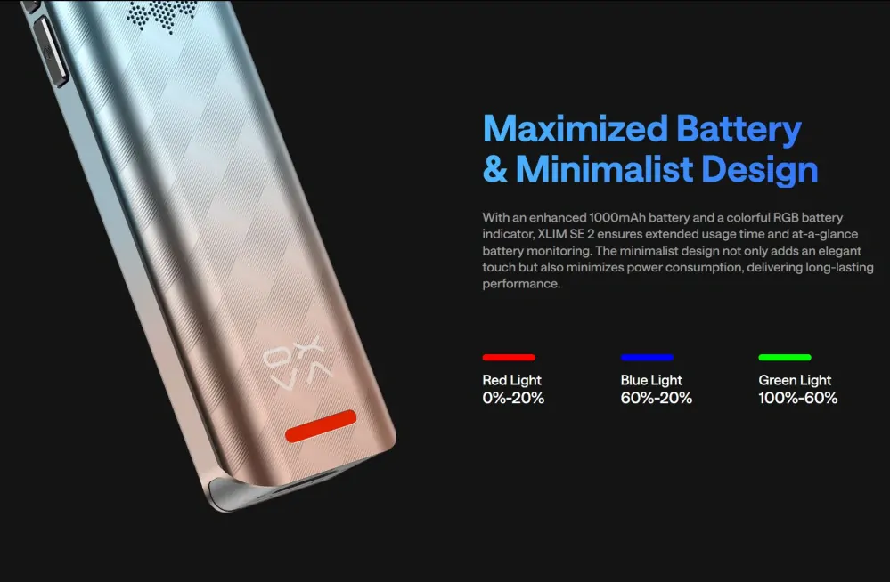 Oxva Xlim SE 2 Pod 1000 mAh Gunmetal 1 ks
