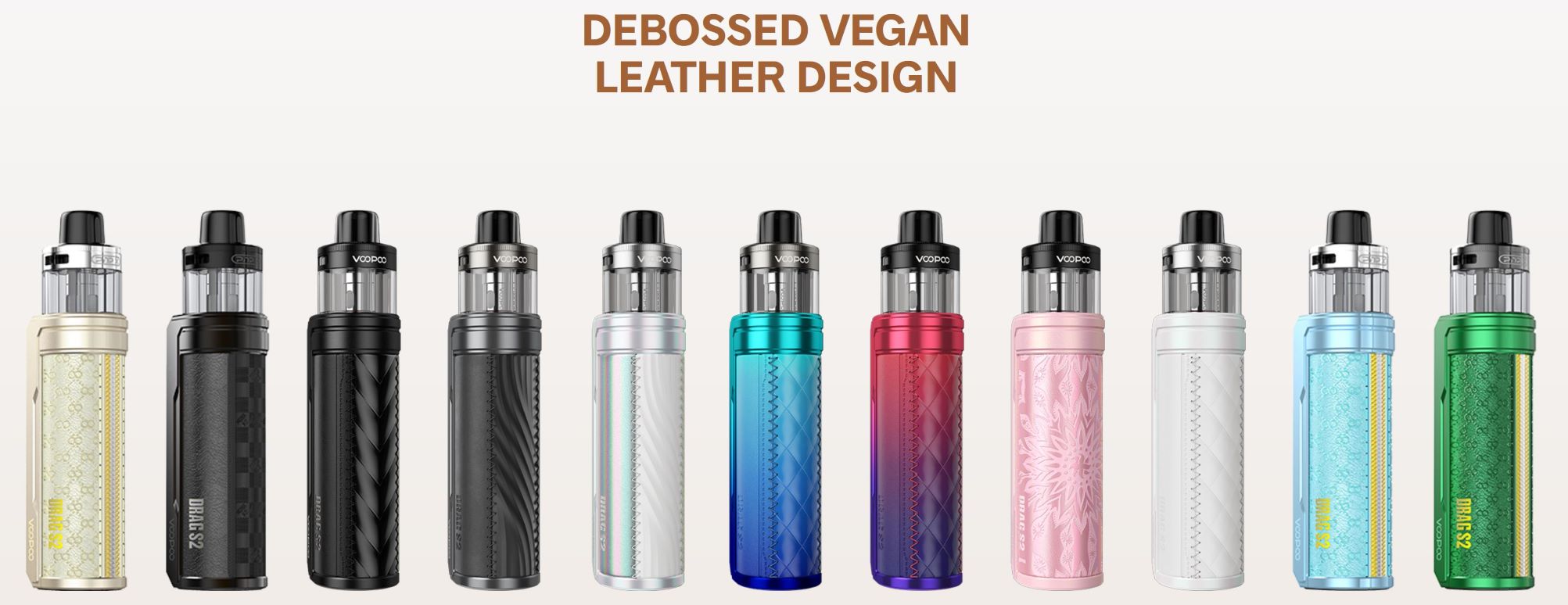 VooPoo Drag S2 Pod Kit 2500 mAh Glow Pink 1 ks
