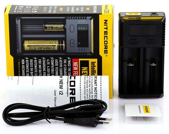 Nitecore Intellicharger i2 V2 multifunkční nabíječka baterií
