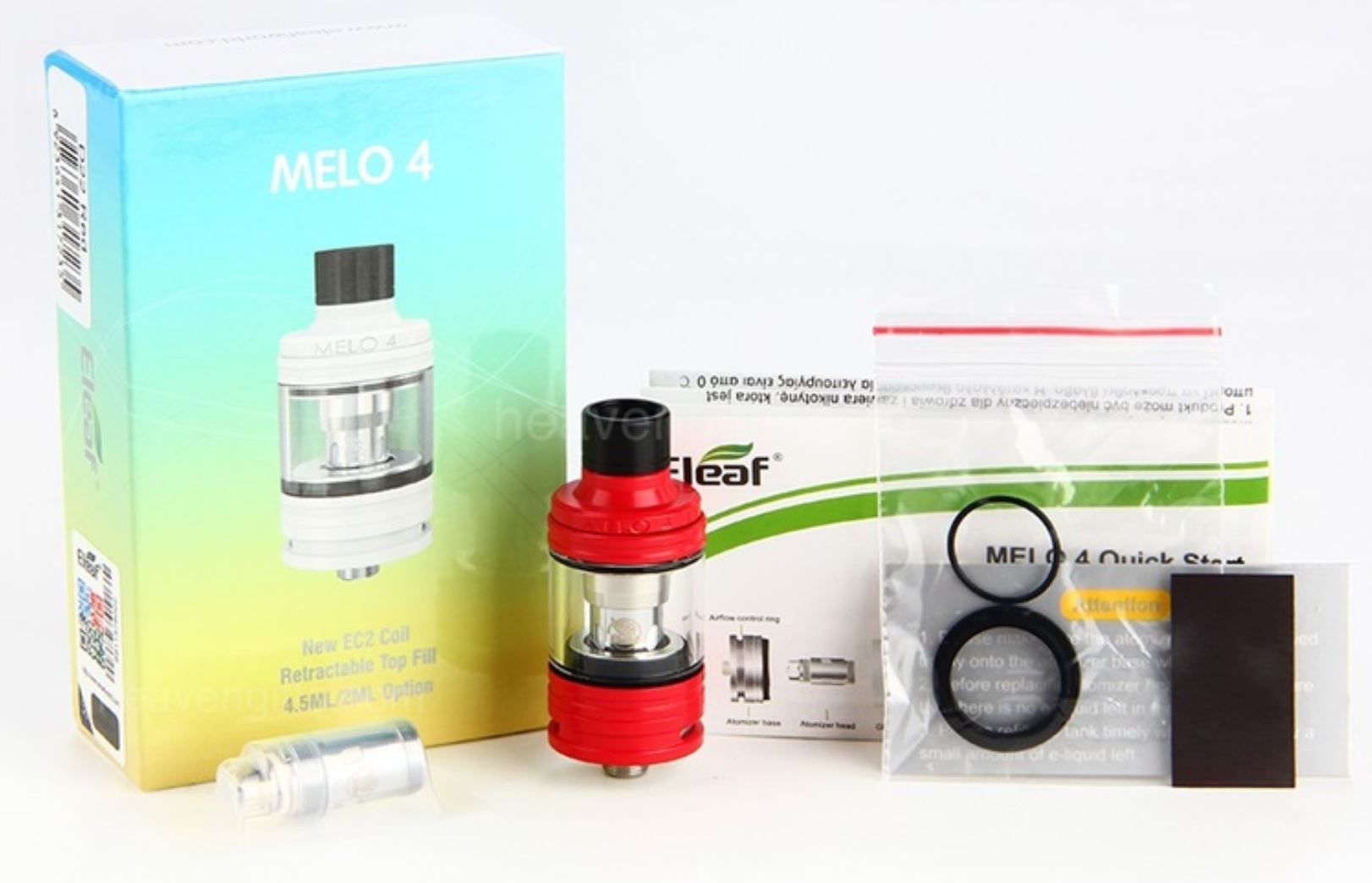 iSmoka-Eleaf Melo 4 clearomizer Silver 2ml