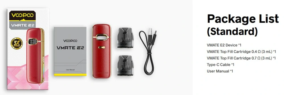 VooPoo VMATE E2 Pod Kit 1500 mAh Emerald Green 1ks